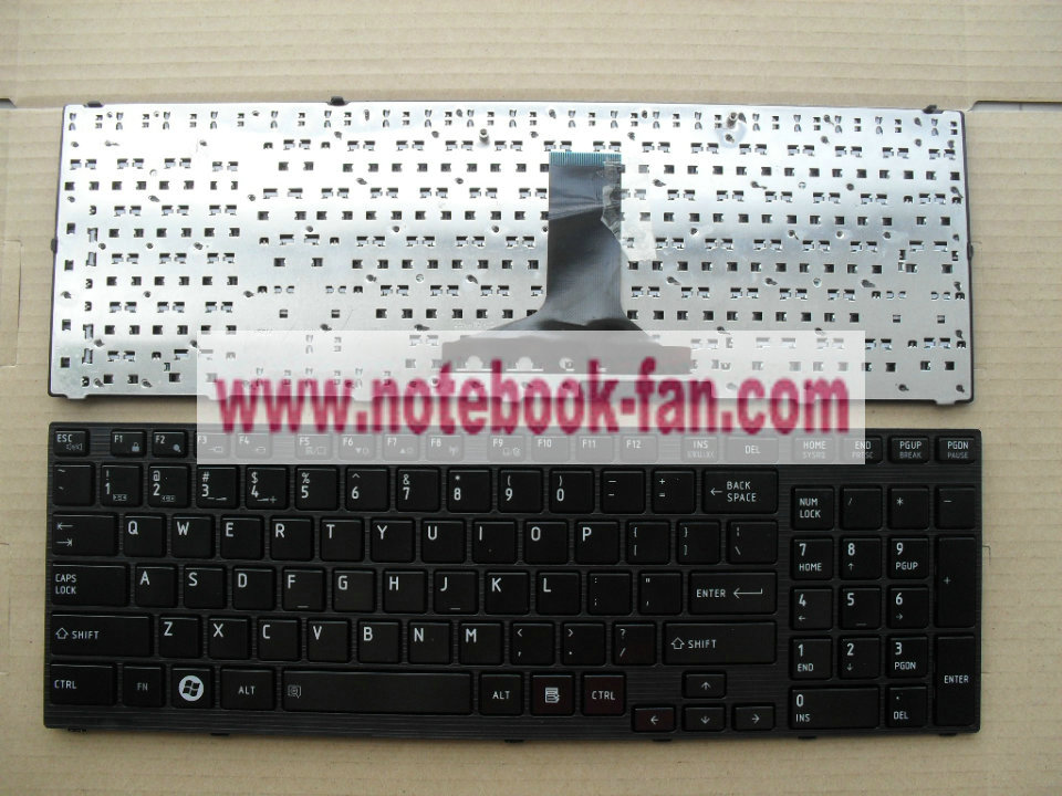 NEW Toshiba Satellite A660 A660D Keyboard US Black TECLADO